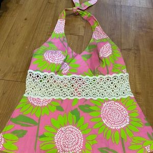 Lily Pulitzer halter top like new